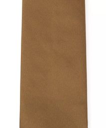 Mustard Yellow Plain Woven Silk Tie
