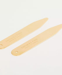 Gold Thomas Pink Collar Stays